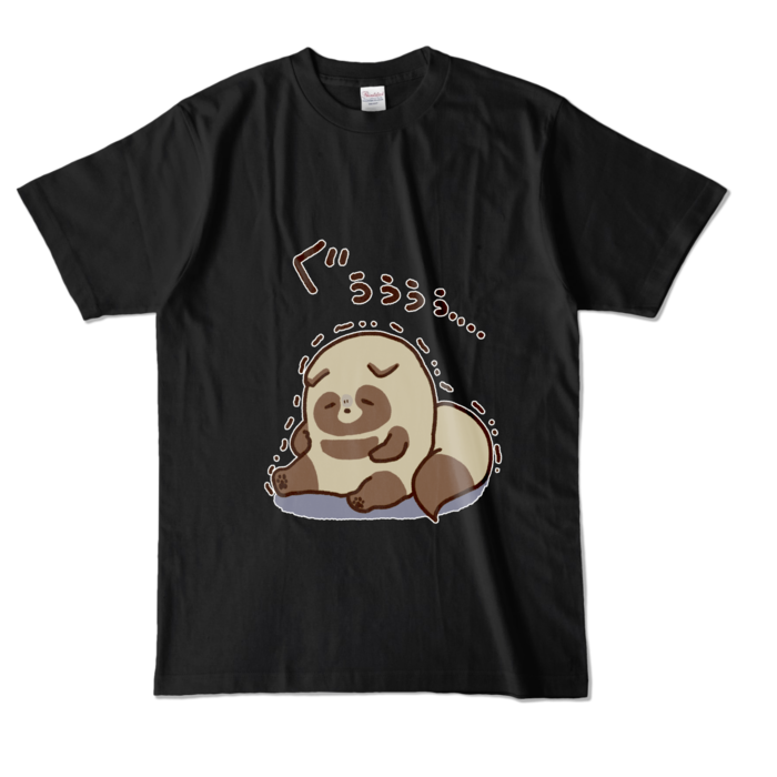 カラーTシャツ - L - ブラック (濃色)