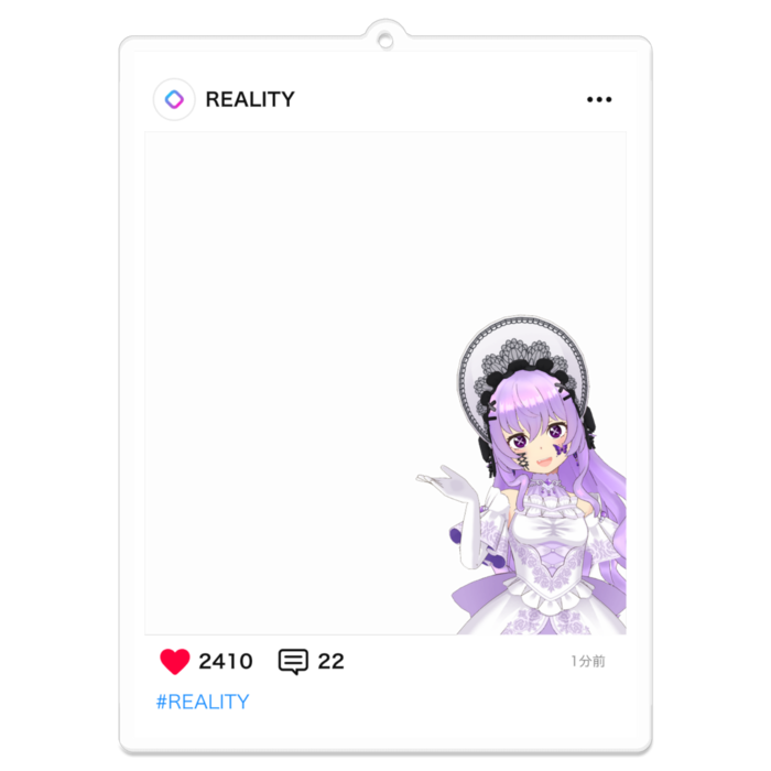 アクリルキーホルダー - 100 x 100 (mm)