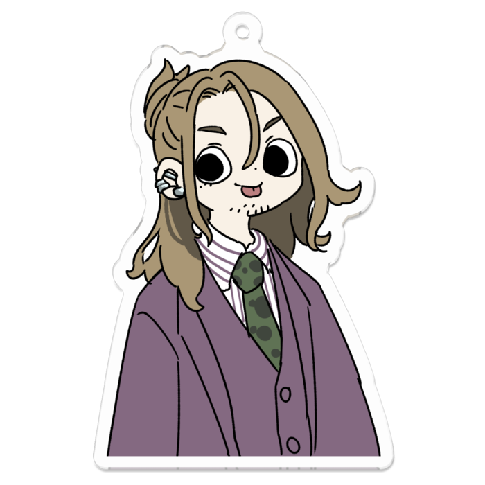 アクリルキーホルダー - 70 x 70 (mm)