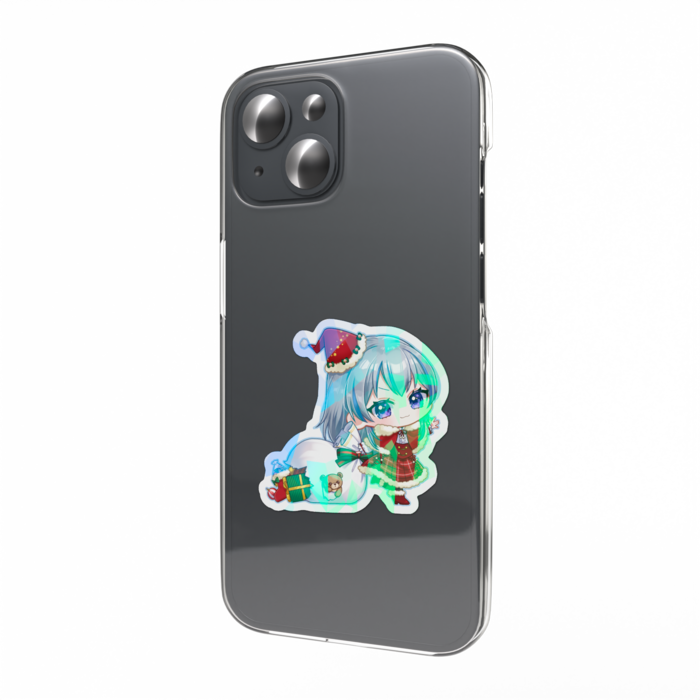 ホログラムスマホステッカー - 縦