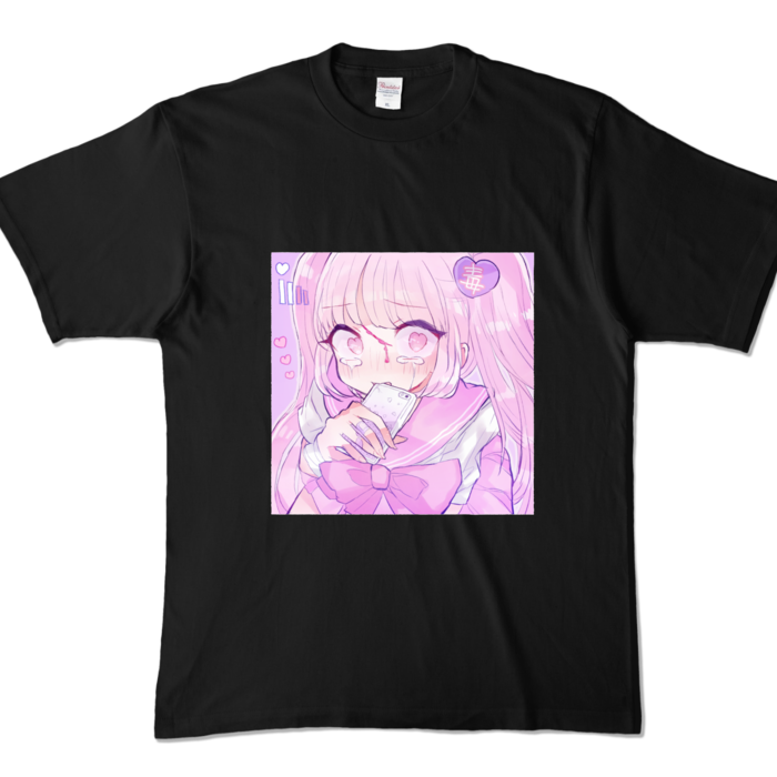 カラーTシャツ - XL - ブラック (濃色)