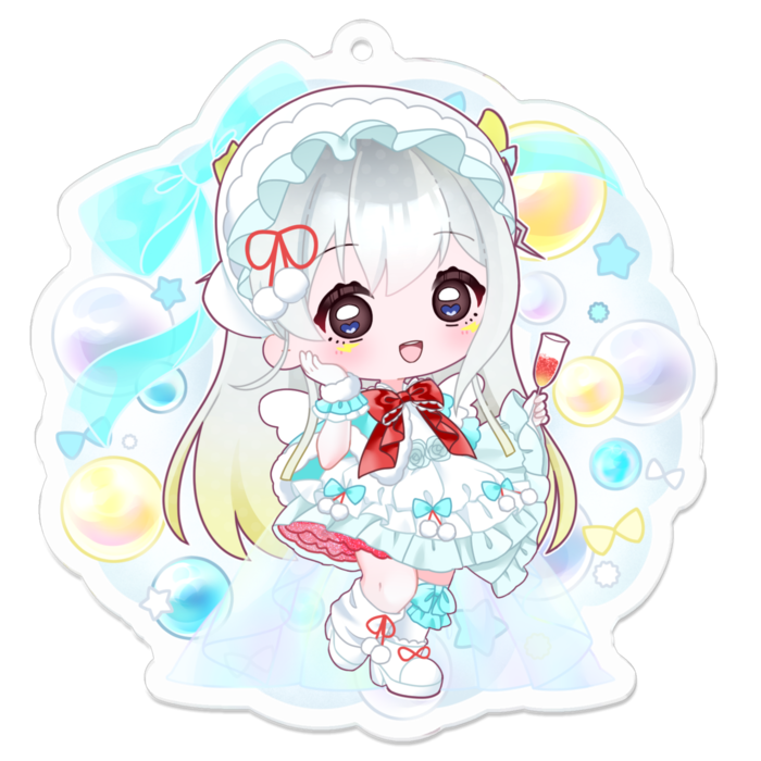 身長70mmくらいのゆきんこロリィタメメちゃん