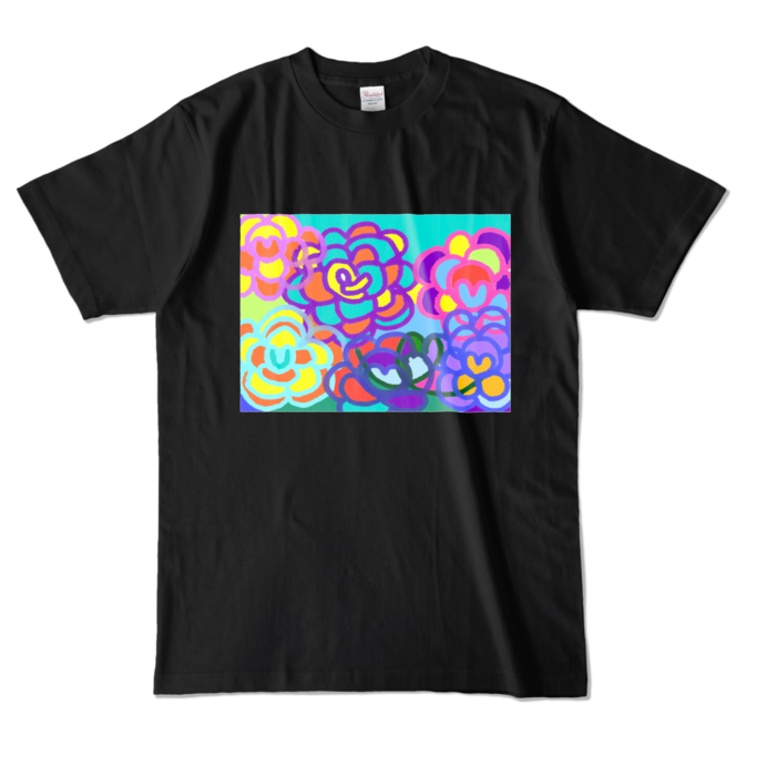 カラーTシャツ - L - ブラック (濃色)