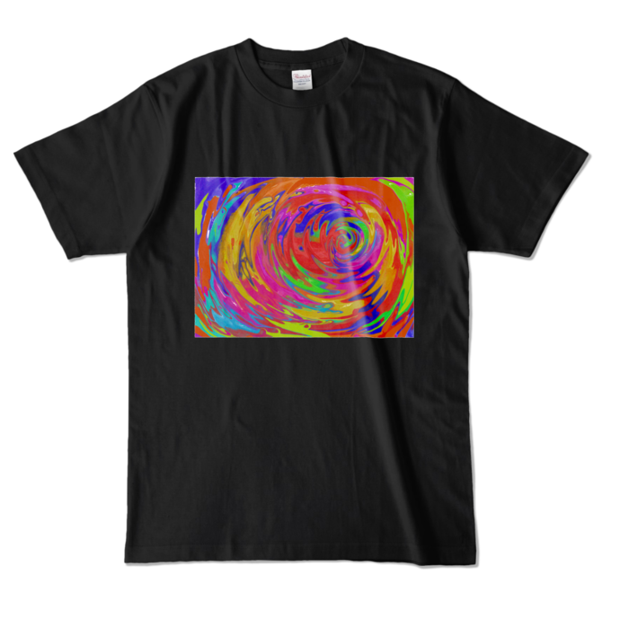 カラーTシャツ - L - ブラック (濃色)