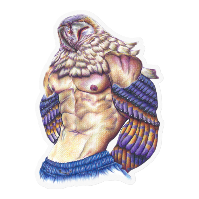 ステッカー - 100 x 100 (mm)クリア