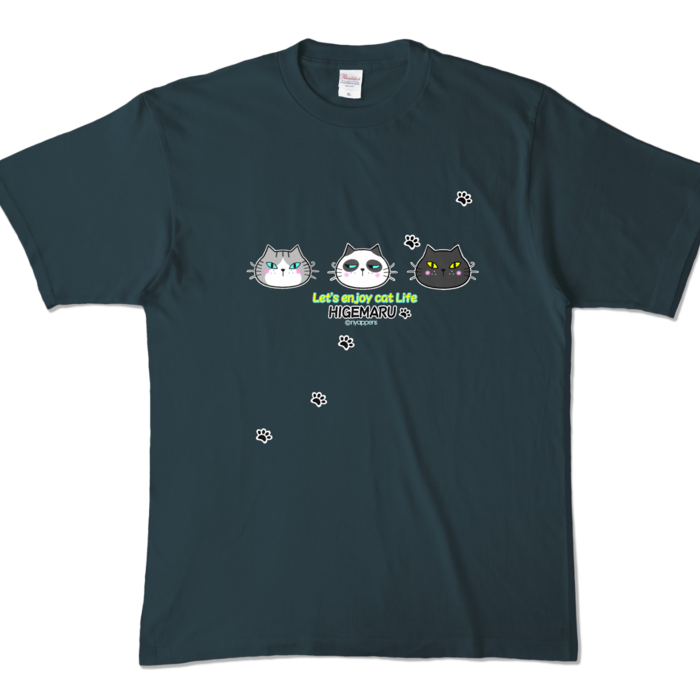 カラーTシャツ - XL - デニム (濃色)
