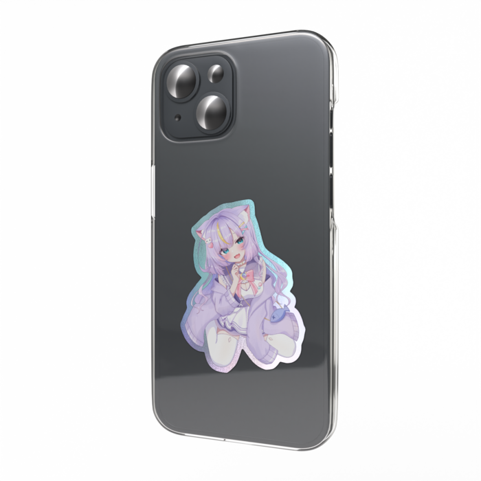 オーロラスマホステッカー - 縦