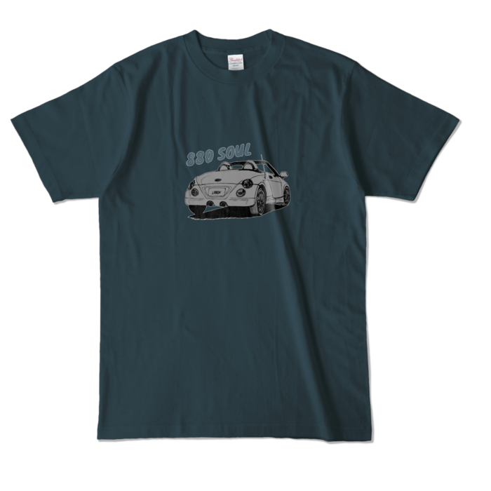 カラーTシャツ - L - デニム (濃色)