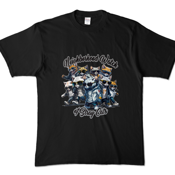 カラーTシャツ - XL - ブラック (濃色)