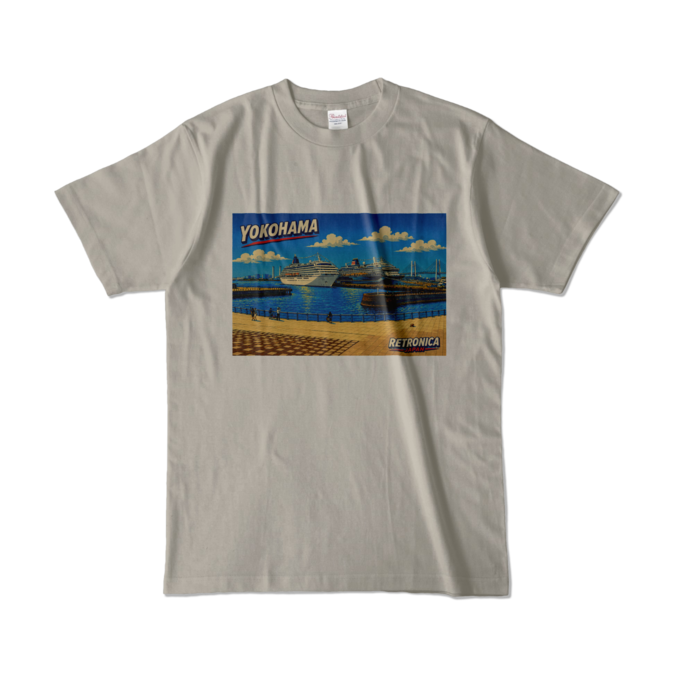 カラーTシャツ - L - シルバーグレー (淡色)