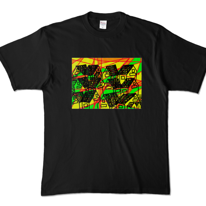 カラーTシャツ - XL - ブラック (濃色)