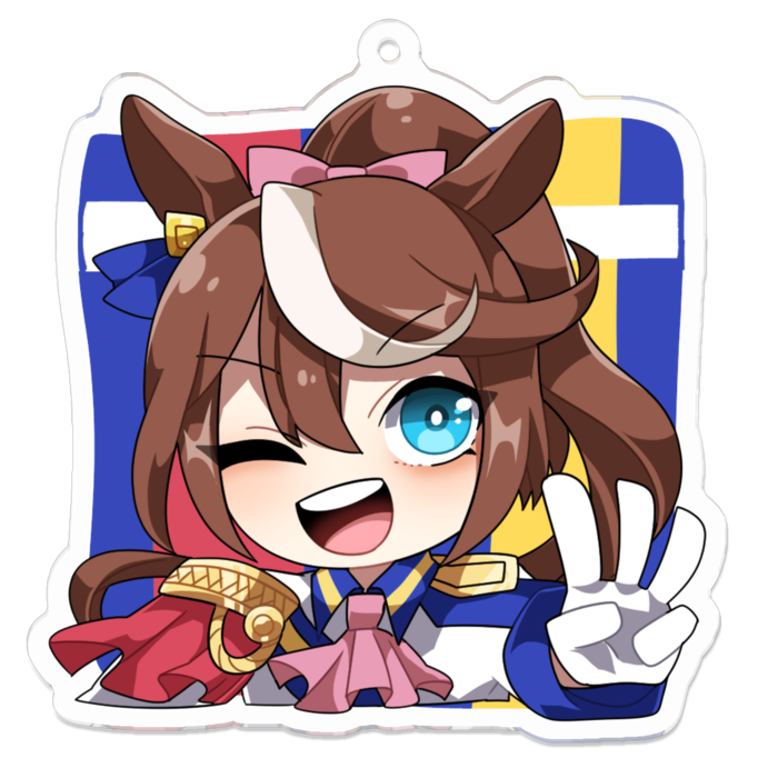 非公式 ウマ娘キーホルダー もわまかしょっぷ Booth