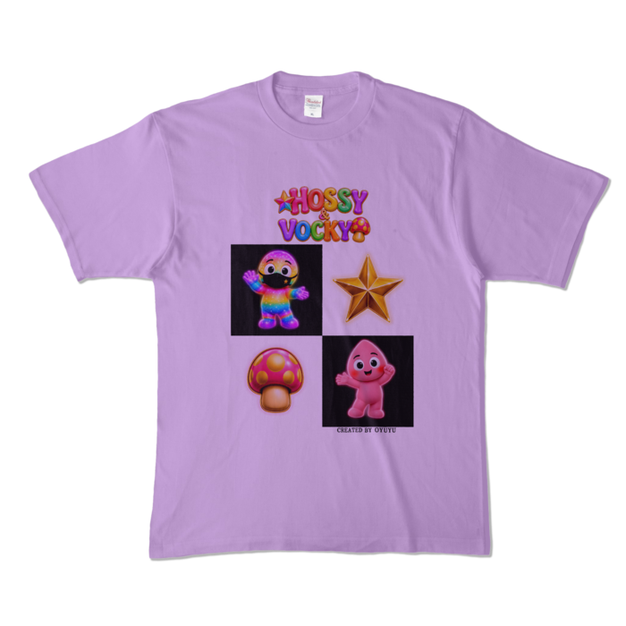 カラーTシャツ - XL - ライトパープル （淡色）