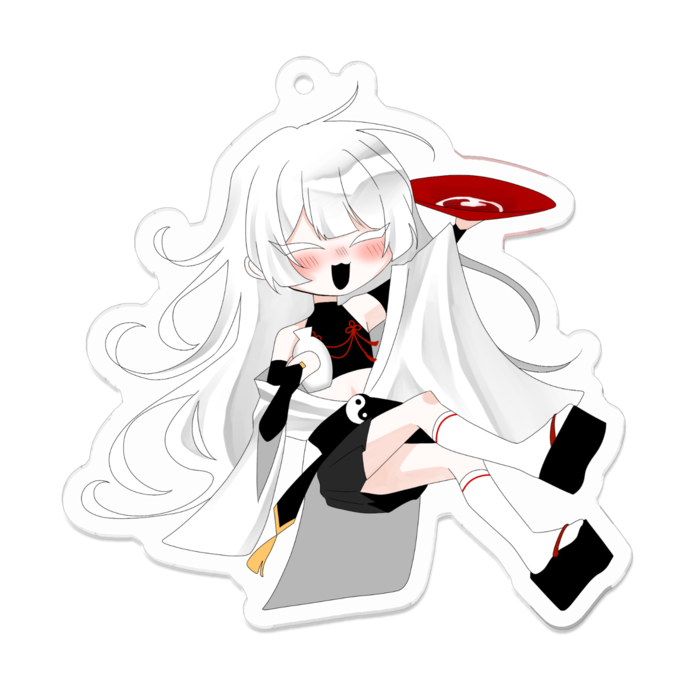 アクリルキーホルダー - 70 x 70 (mm)