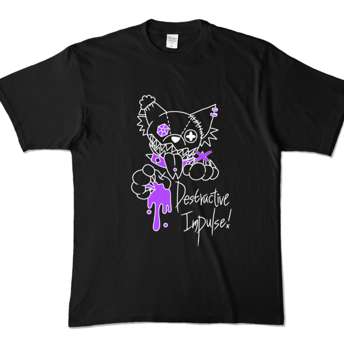 カラーTシャツ - XL - ブラック (濃色)