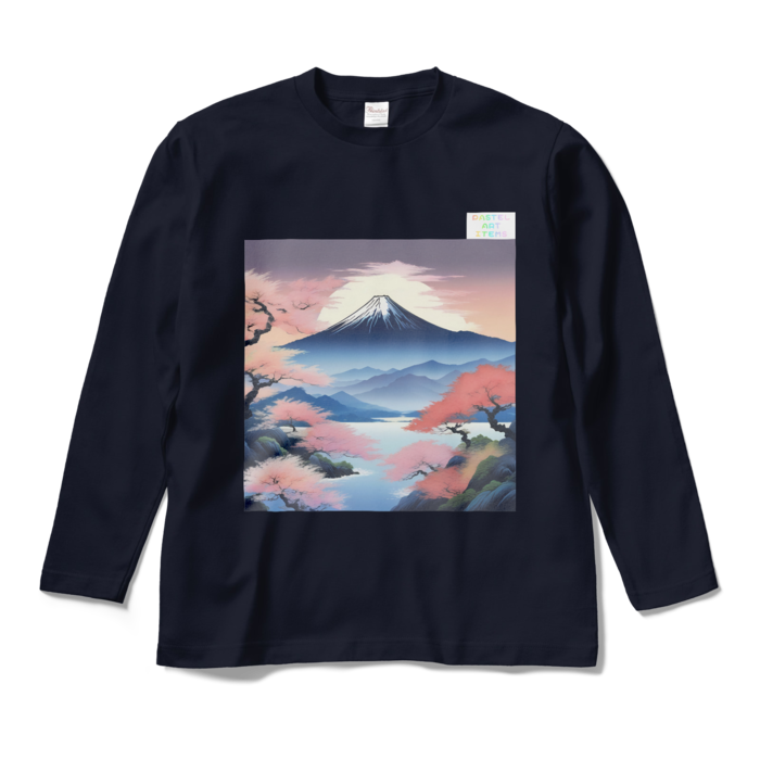 ロングスリーブTシャツ - M - ネイビー