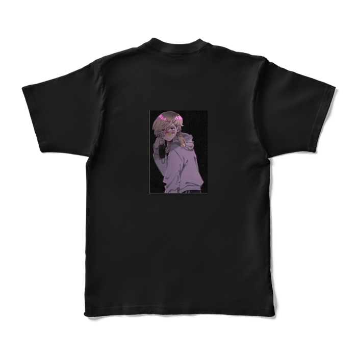 カラーTシャツ - XL - ブラック (濃色)