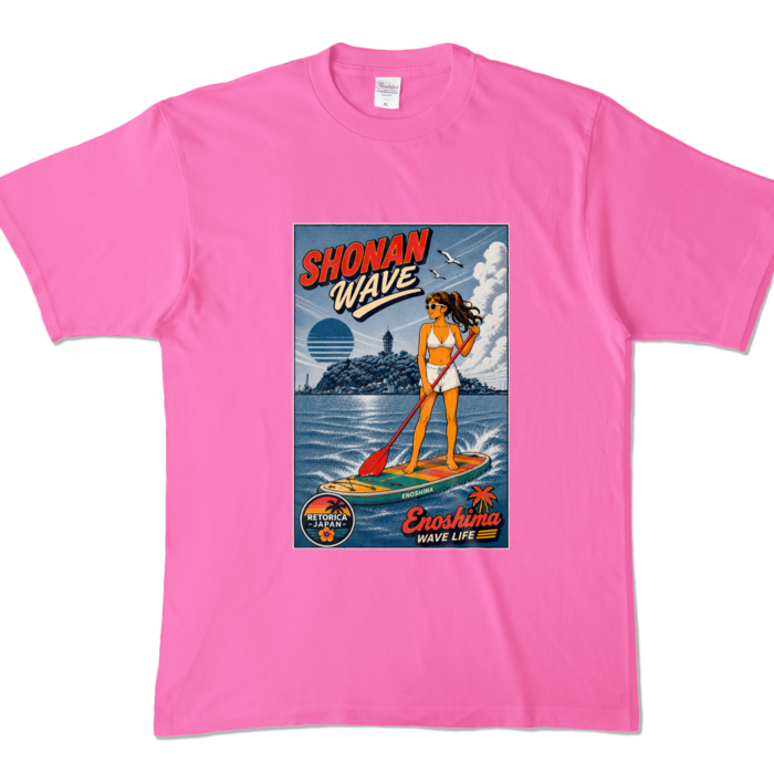 カラーTシャツ - XL - ピンク (濃色)