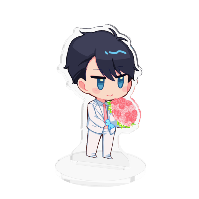 涼馬アクリルフィギュア - 70x70mm