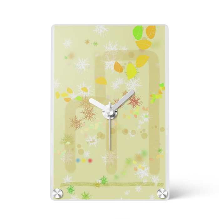アクリル時計 - 100x148mm