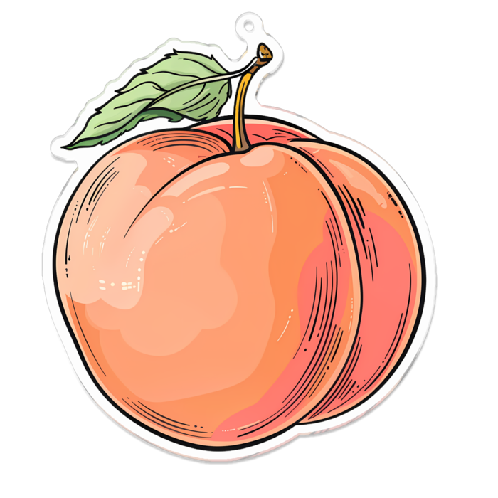 アクリルキーホルダー - 100 x 100 (mm)