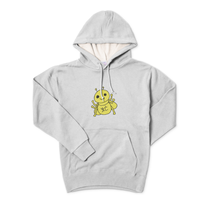 Sサイズの両面虻パーカー