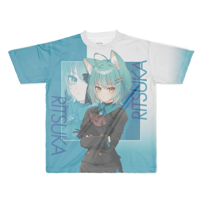 フルグラフィックTシャツ - XL - 両面印刷