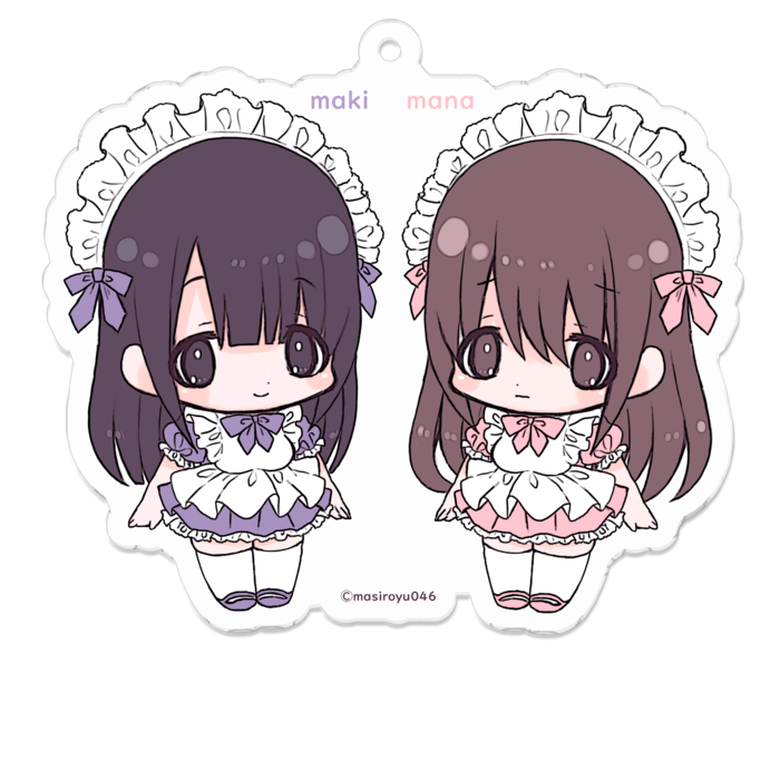 アクリルキーホルダー - 70 x 70 (mm)