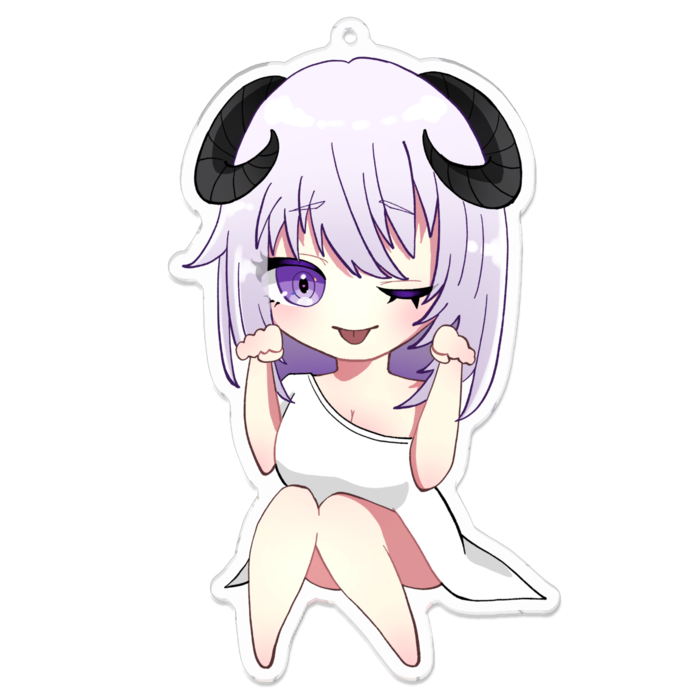 いたずらっ子Ver.アクキー - 100 x 100 (mm)