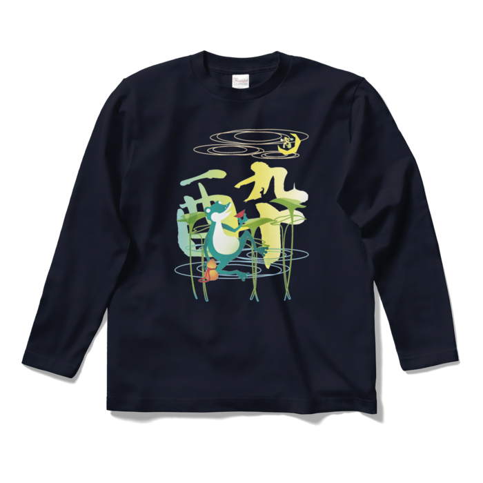 ロングスリーブTシャツ - S - ネイビー