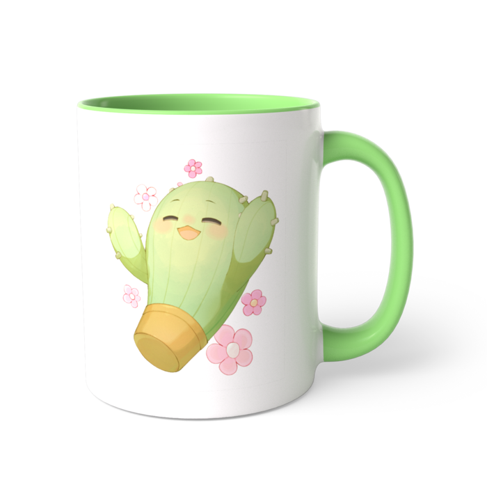 ツートンカラーマグカップ - 直径 8.2cm / 高さ 9.5cm