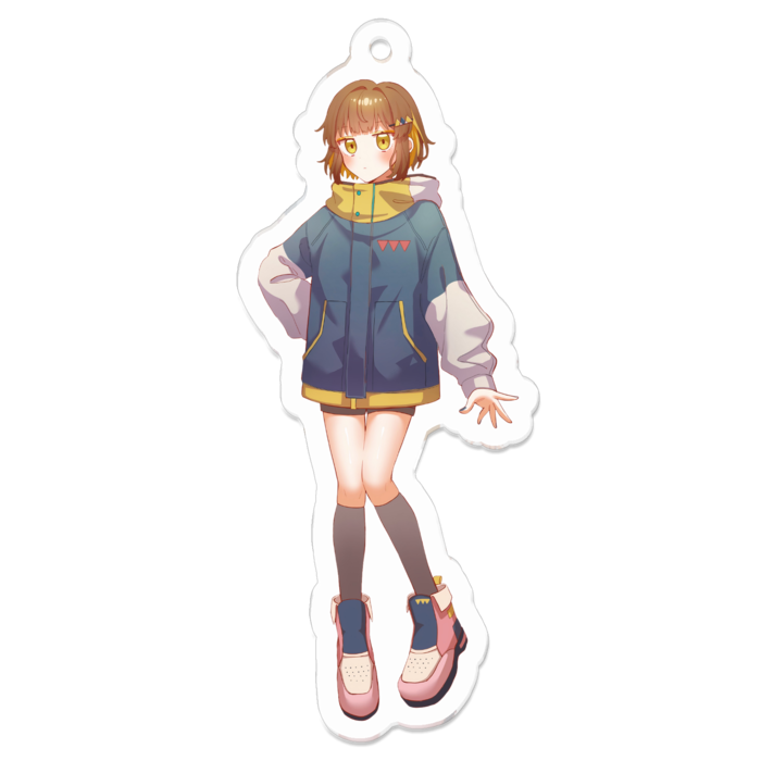 アクリルキーホルダー - 70 x 70 (mm)