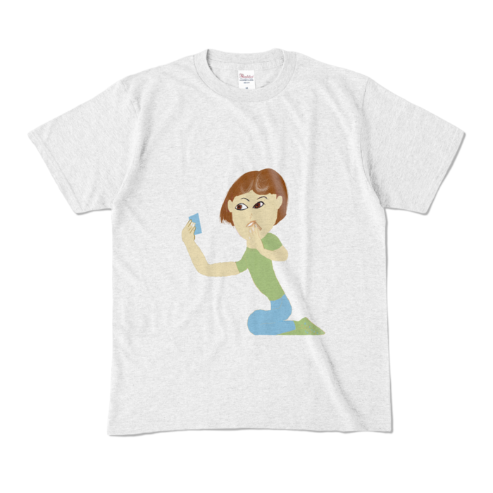 カラーTシャツ - M - アッシュ (淡色)