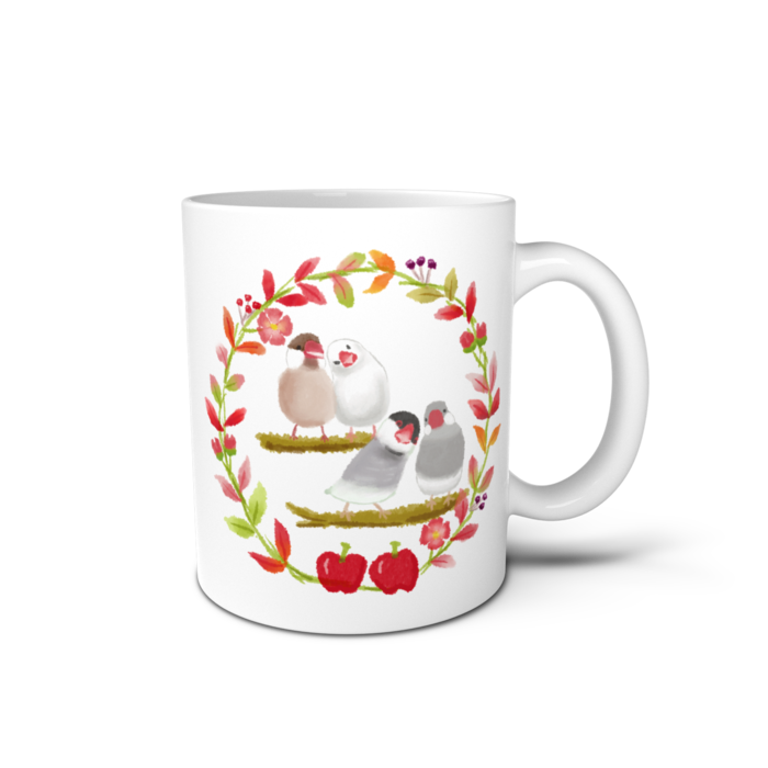 マグカップ - 直径 8 cm / 高さ 9.5 cm