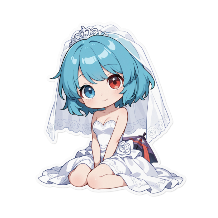 ステッカー - 160 x 160 (mm)(キャラのみ)