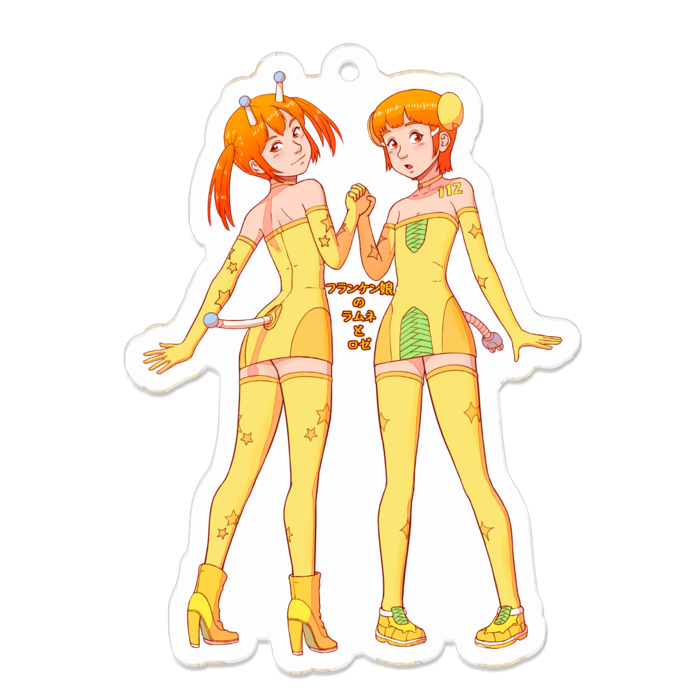アクリルキーホルダー - 70 x 70 (mm)