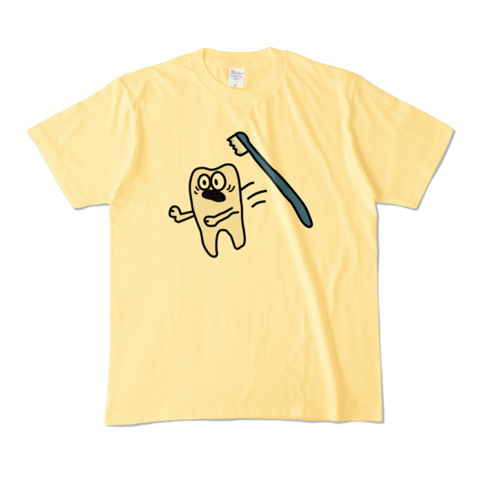 カラーTシャツ - M - ライトイエロー (淡色)