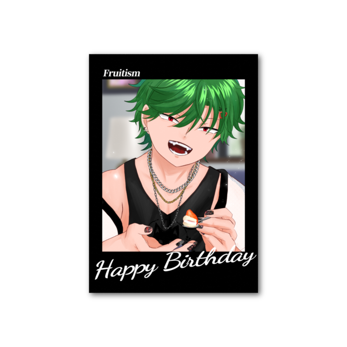 フォト風カード - 西瓜