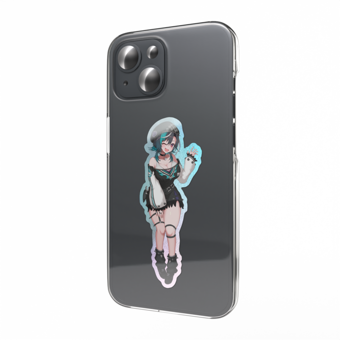 オーロラスマホステッカー - 縦