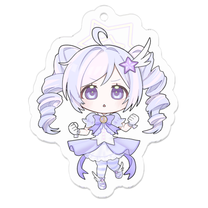 アクリルキーホルダー - 50 x 50 (mm)