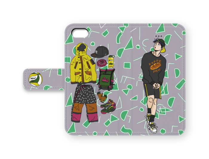 手帳型iPhoneケース - iPhone5