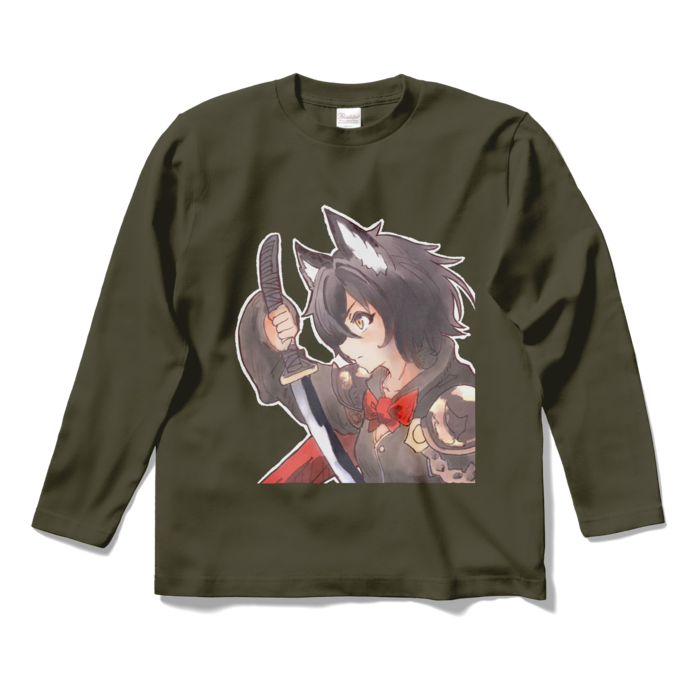 ロングスリーブTシャツ - S - アーミーグリーン