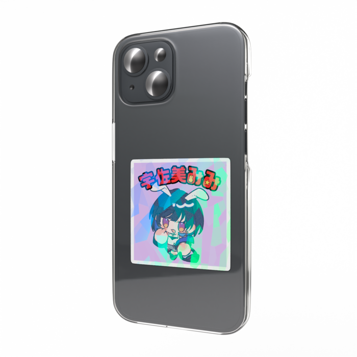 ホログラムスマホステッカー - 縦