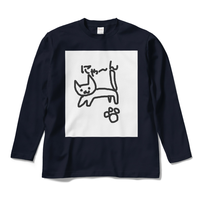 ロングスリーブTシャツ - M - ネイビー