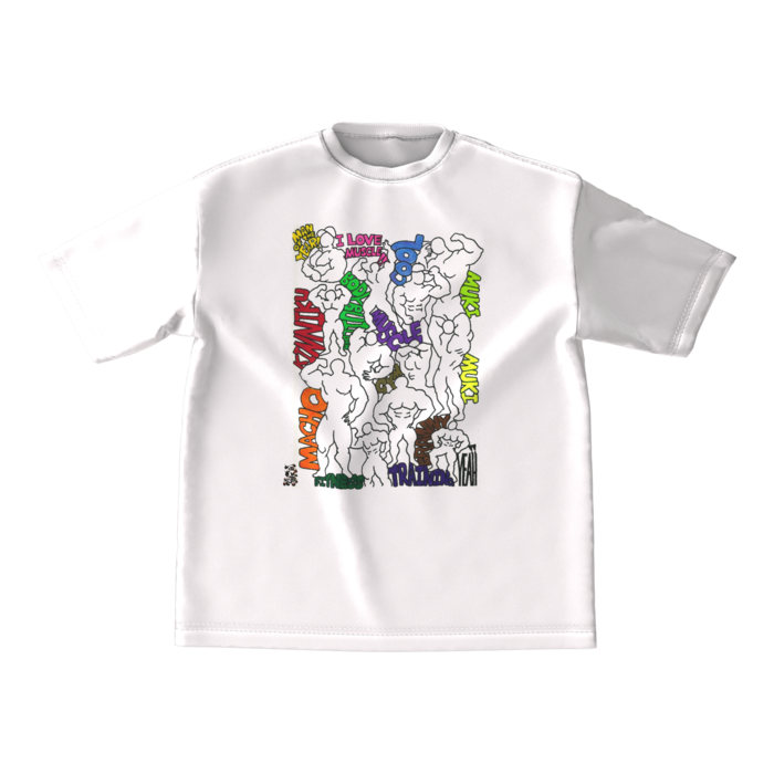 ビッグシルエットTシャツ - M - 正面