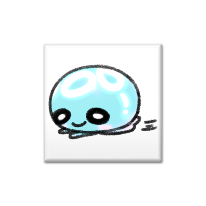 缶バッジ - 四角形40mm