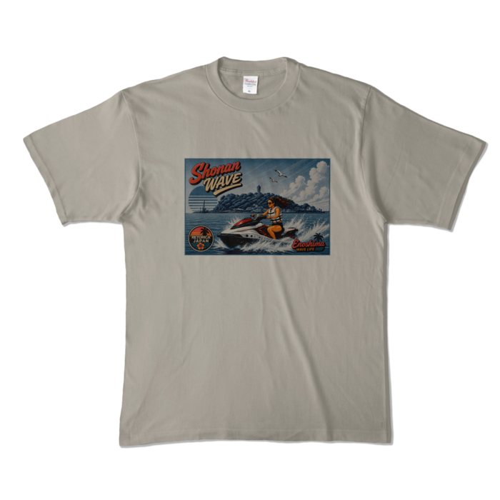カラーTシャツ - XL - シルバーグレー (淡色)