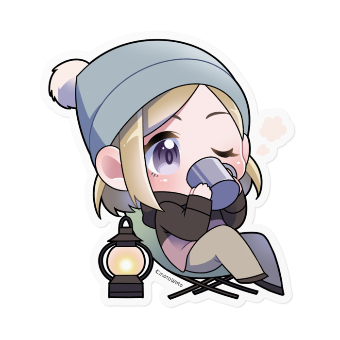 ステッカー - 160 x 160 (mm) - ホワイト