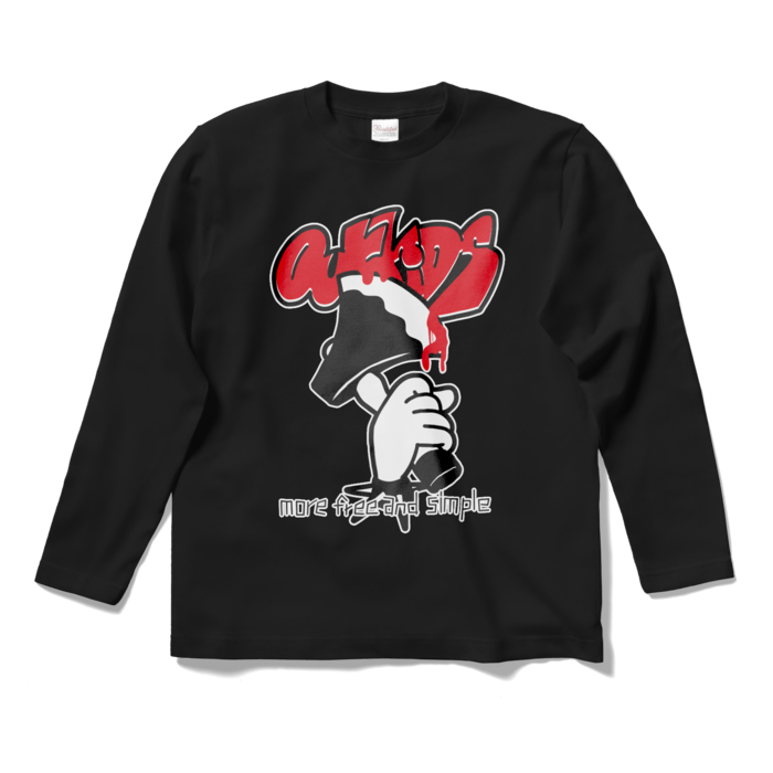 ロングスリーブTシャツ - S - ブラック