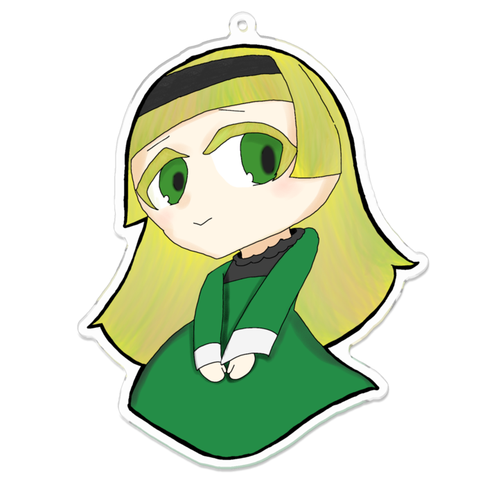 アクリルキーホルダー - 100 x 100 (mm)
